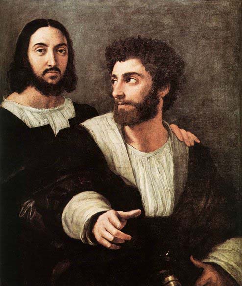 RAFFAELLO Sanzio Double Portrait